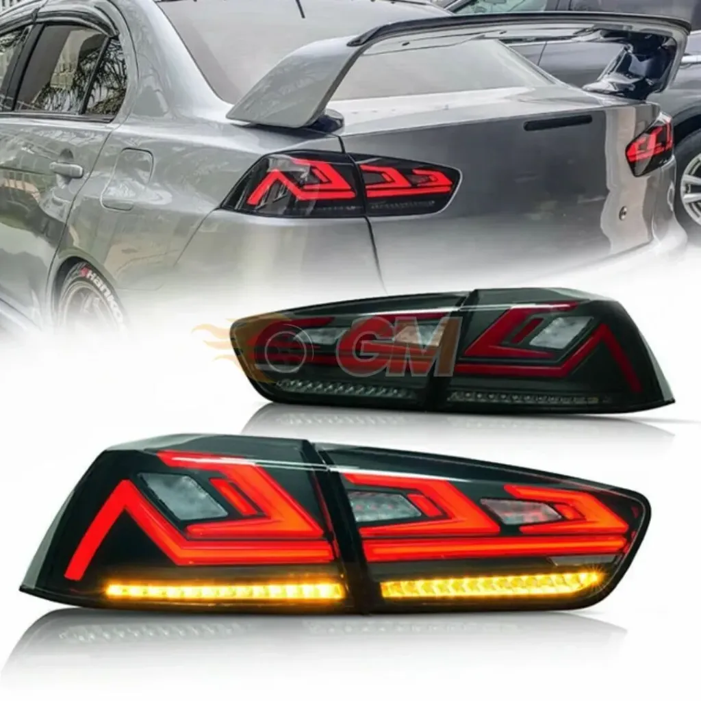 Tail Lamps Mitsubishi Lancer - Aftermarket Smoked