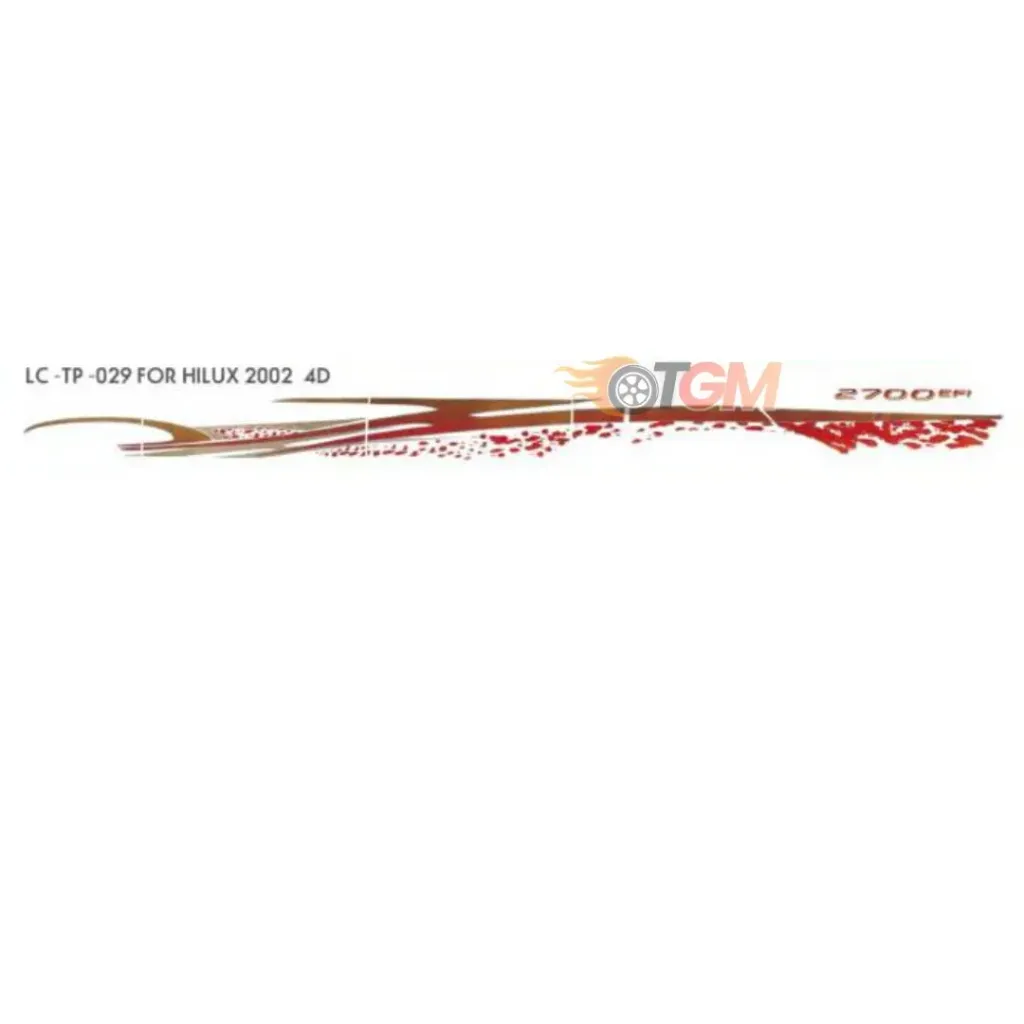 Body Stickers Hilux 2002 TP-029