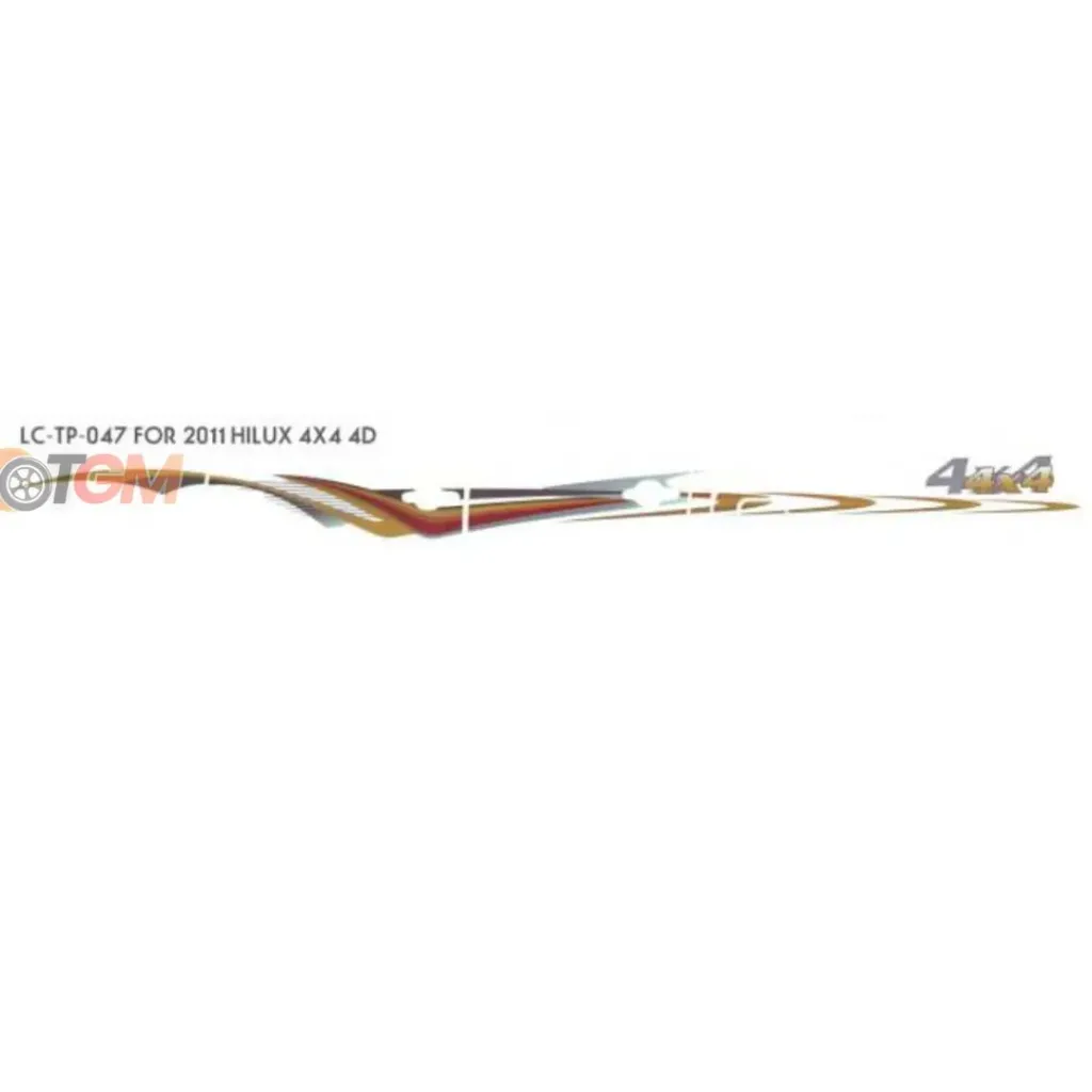 Body Stickers Hilux 2011 TP-047