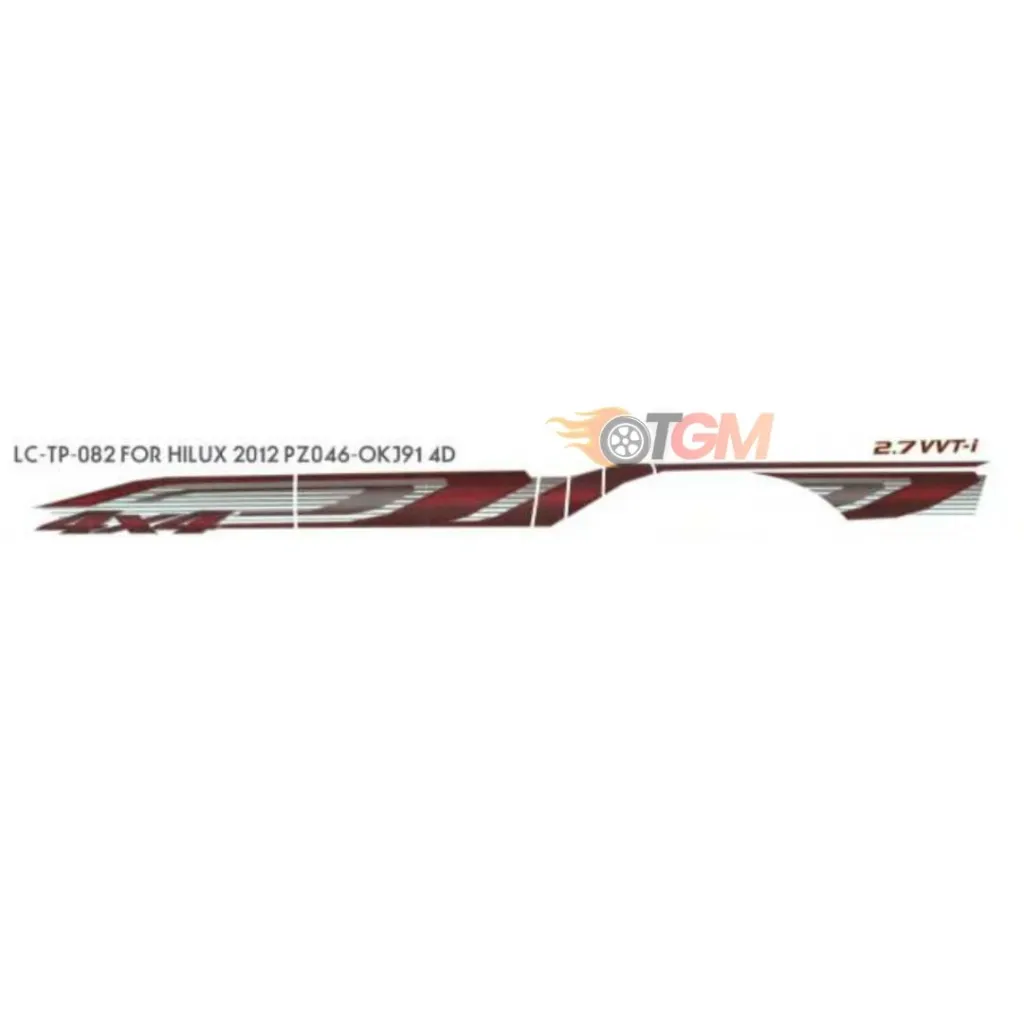 Body Stickers Hilux 2012 TP-082