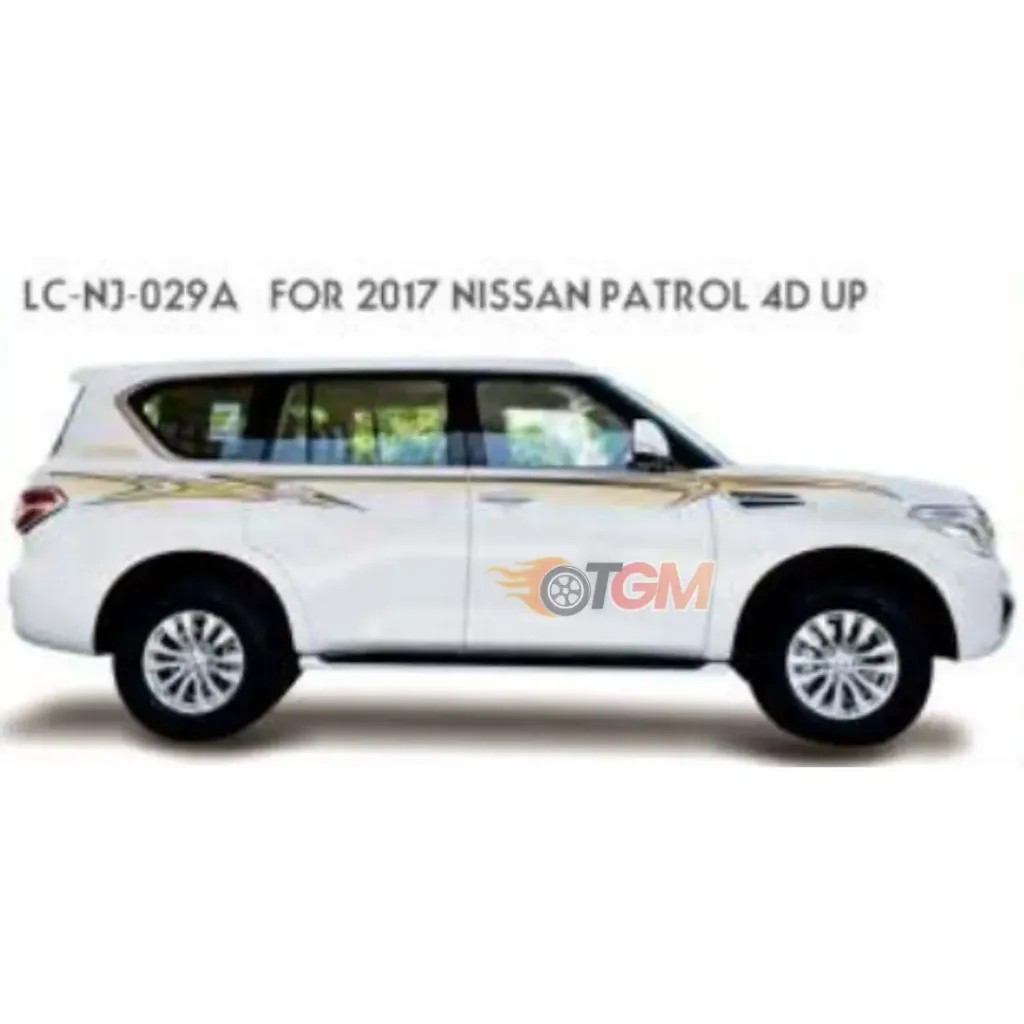 Body Stickers  Nissan Patrol Y62 2017 NJ-029A