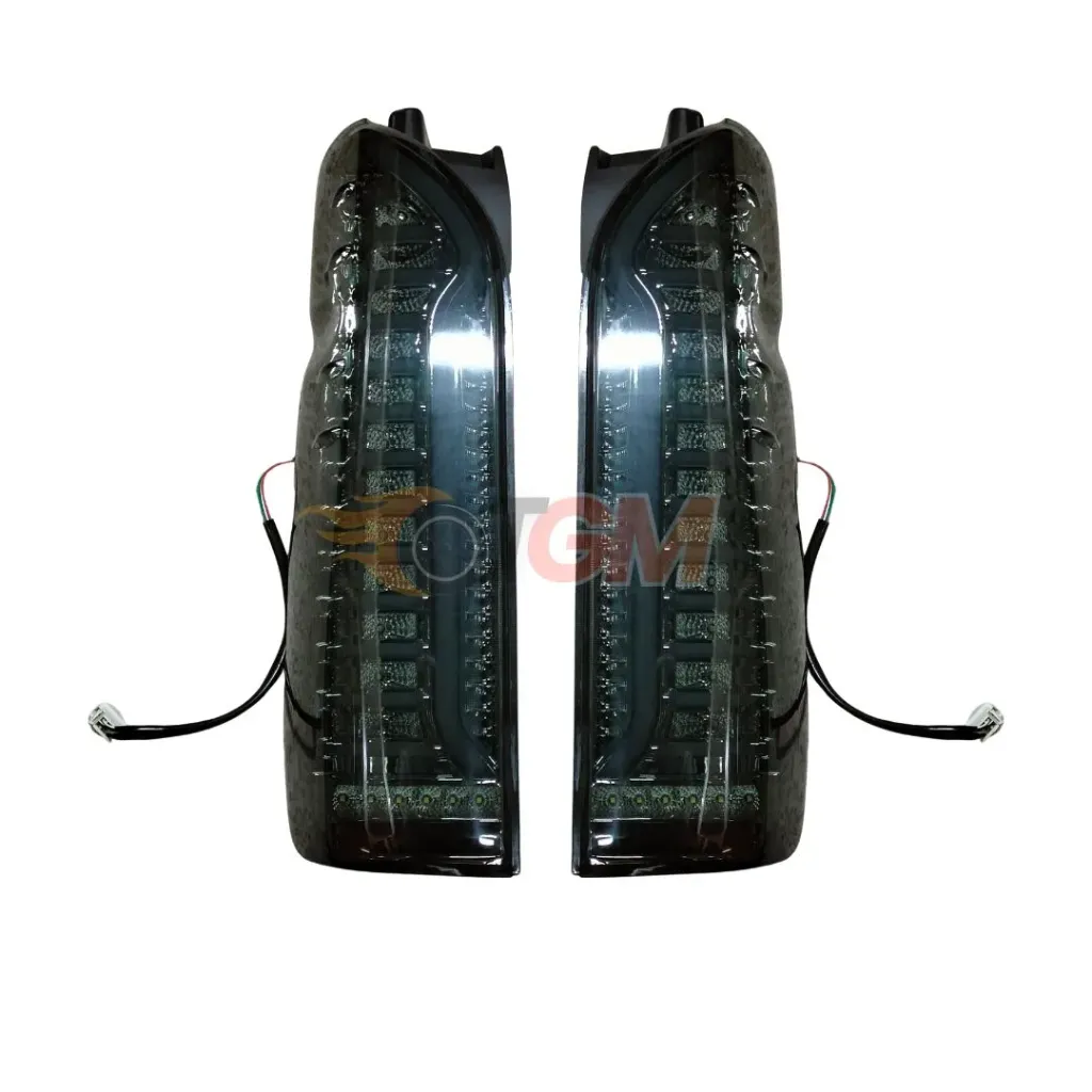 Tail Lamps Toyota Hiace Aftermarket LED Black
