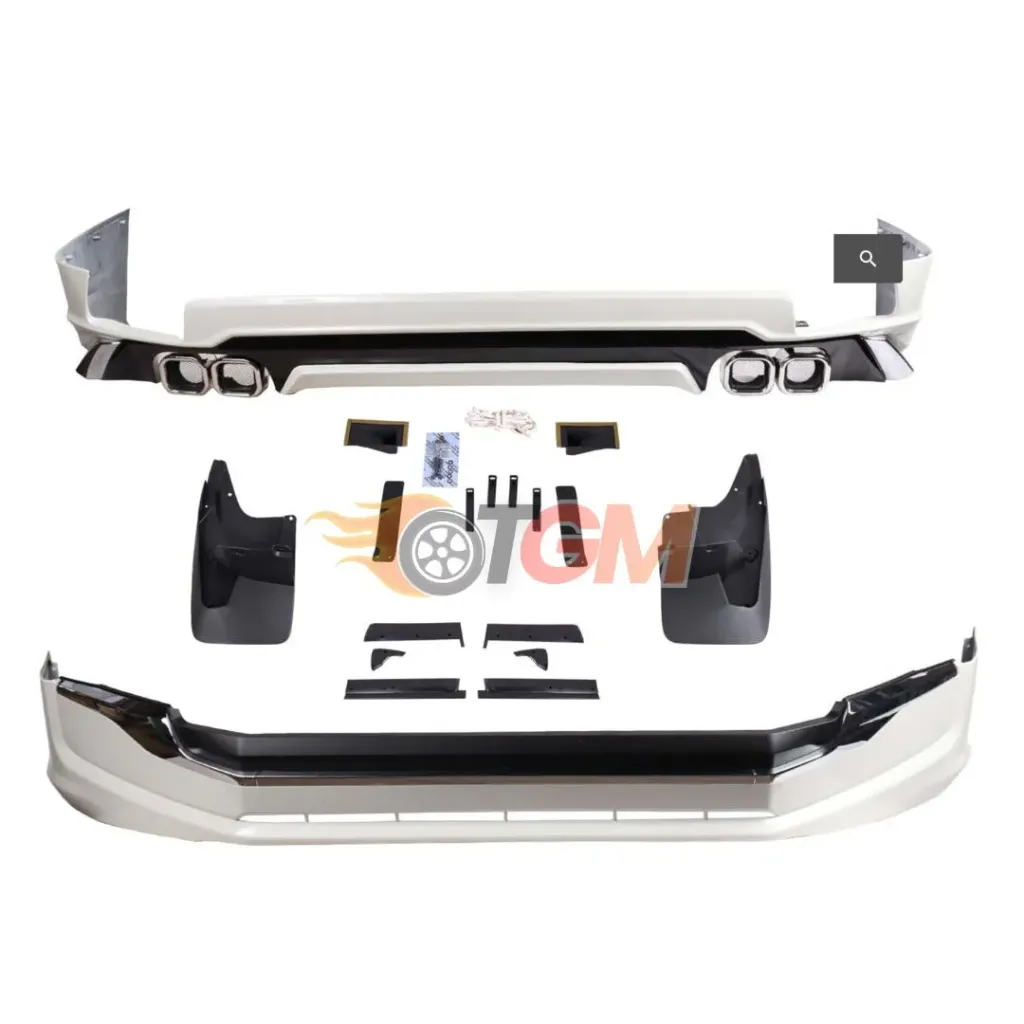 Bumper Lip Front Rear Kit Toyota Prado 150 2018 (GT Design)