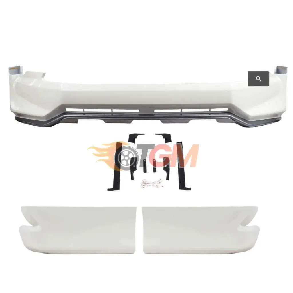 Bumper Lip Front Rear Kit Toyota Prado 150 2018 (OEM Type)