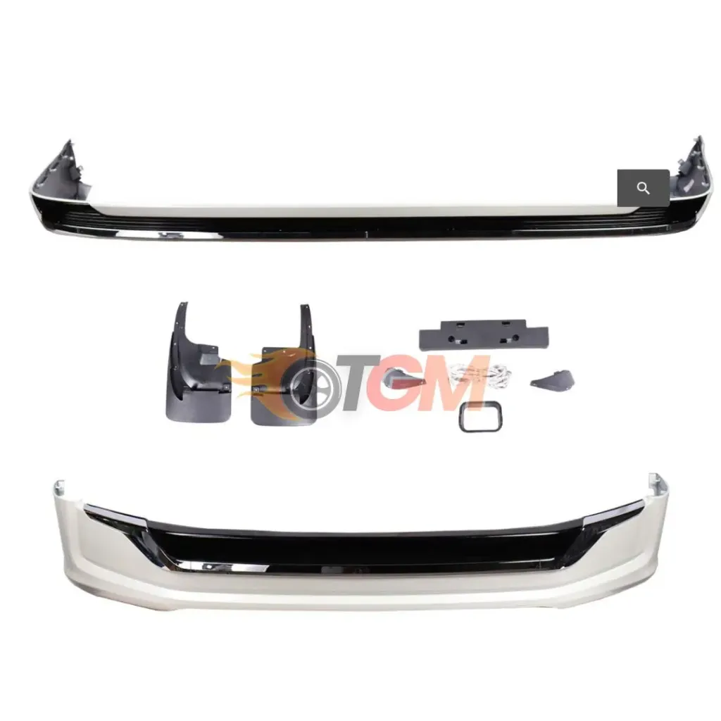 Bumper Lip Kit Front & Rear Kit Toyota LC Fj200 2019 (GT) Design