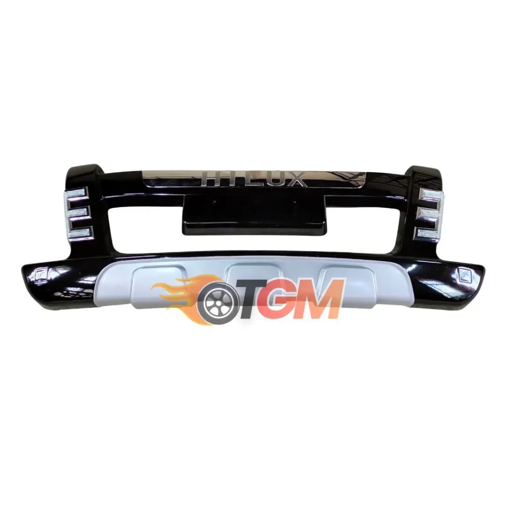 Front Bumper Guard Toyota Hilux Vigo 2005 - 2014 With LED