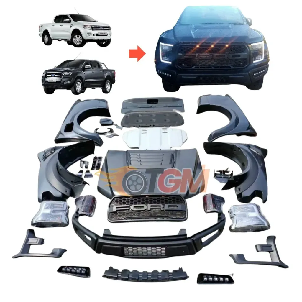 Facelift Kit Ford Ranger 2012-2020 Upgrade To F150 Raptor 2021