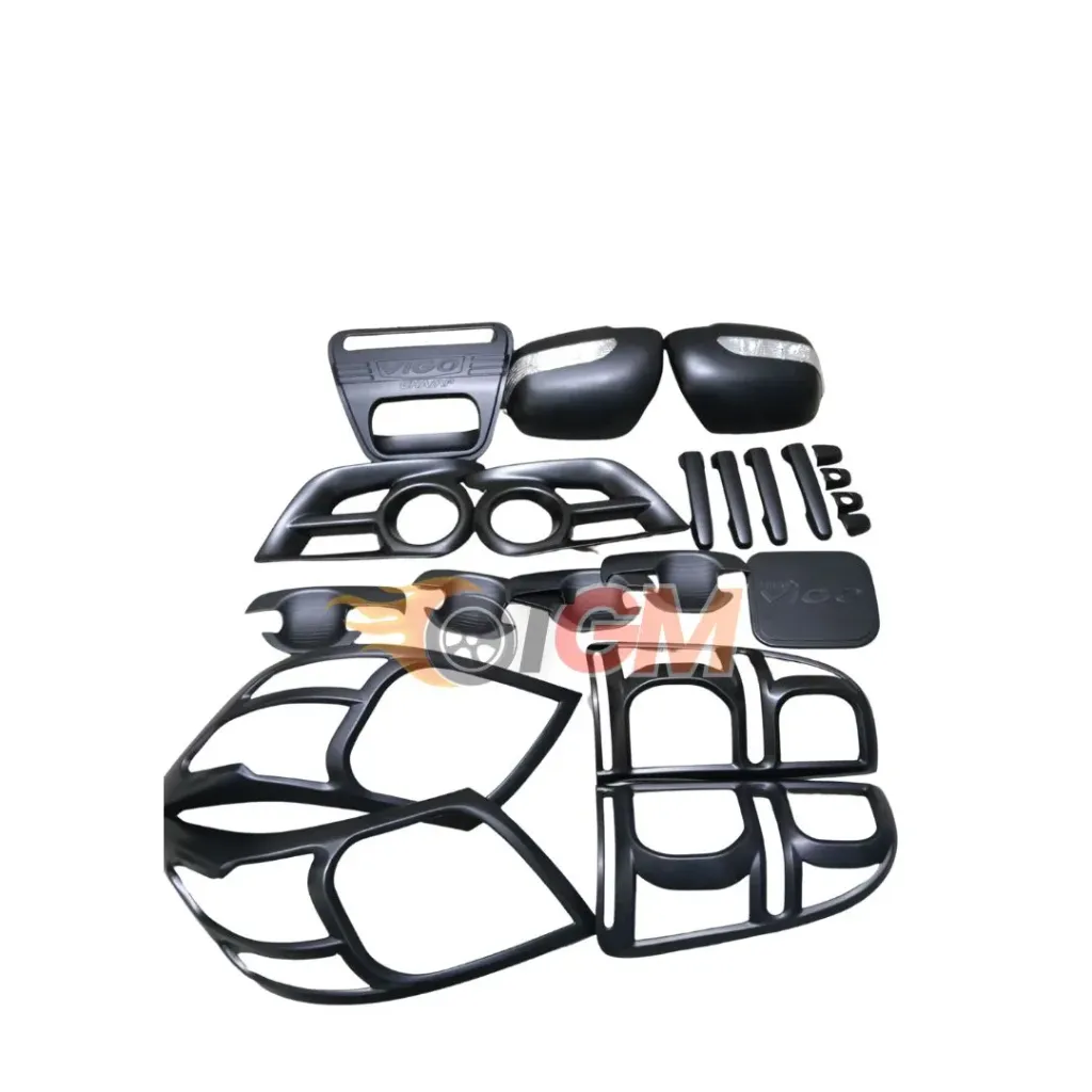Chrome Kit Black Hilux Vigo