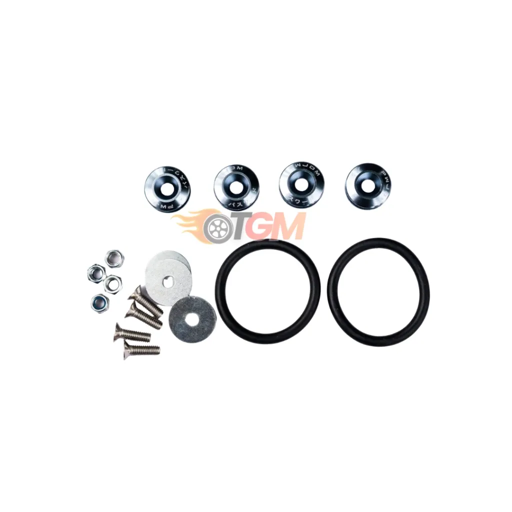 Bumper Lock Set Silver