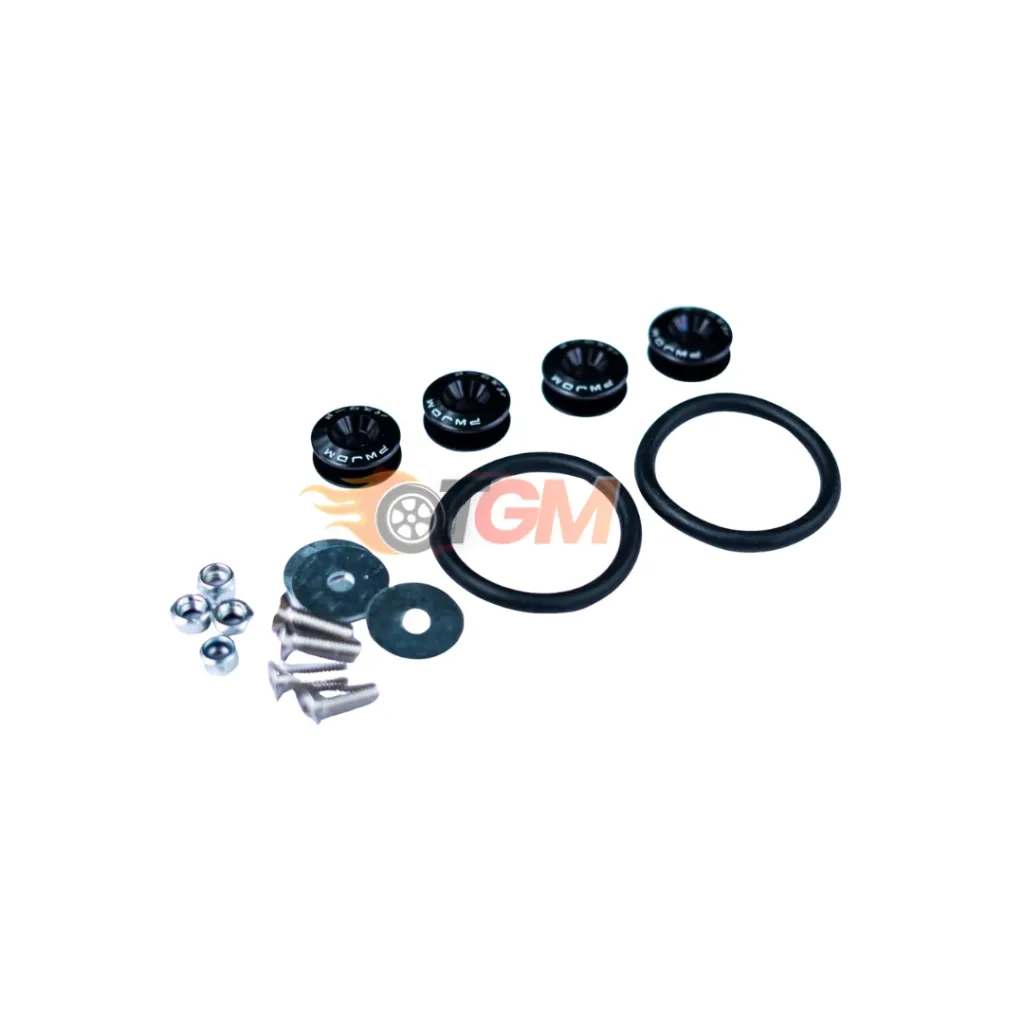 Bumper Lock Set -Black