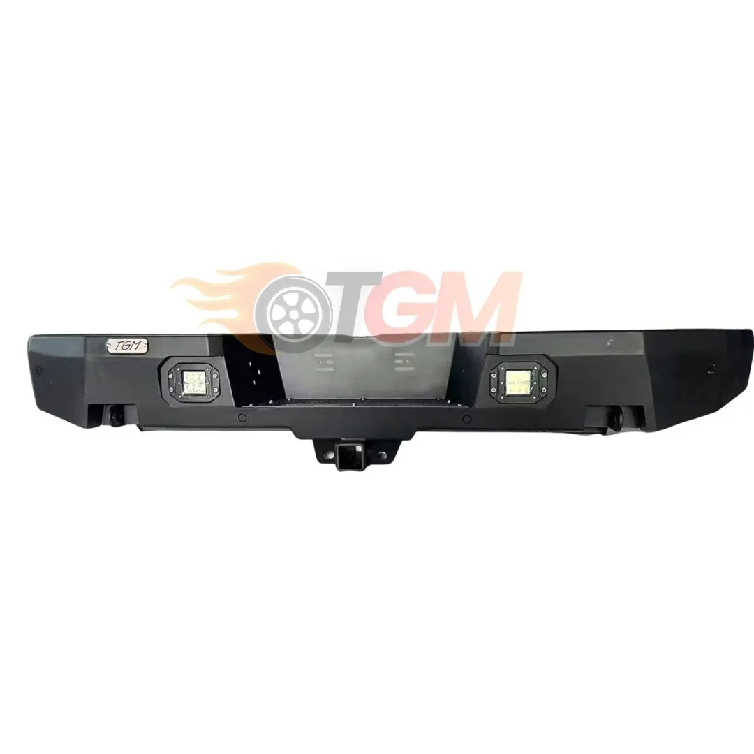 Rear Bull Bar Hilux Revo With LED