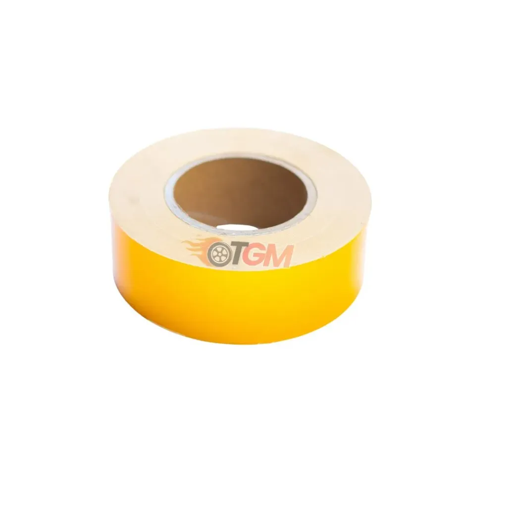Reflective Sheet 2 Inch 50M Yellow Shinny