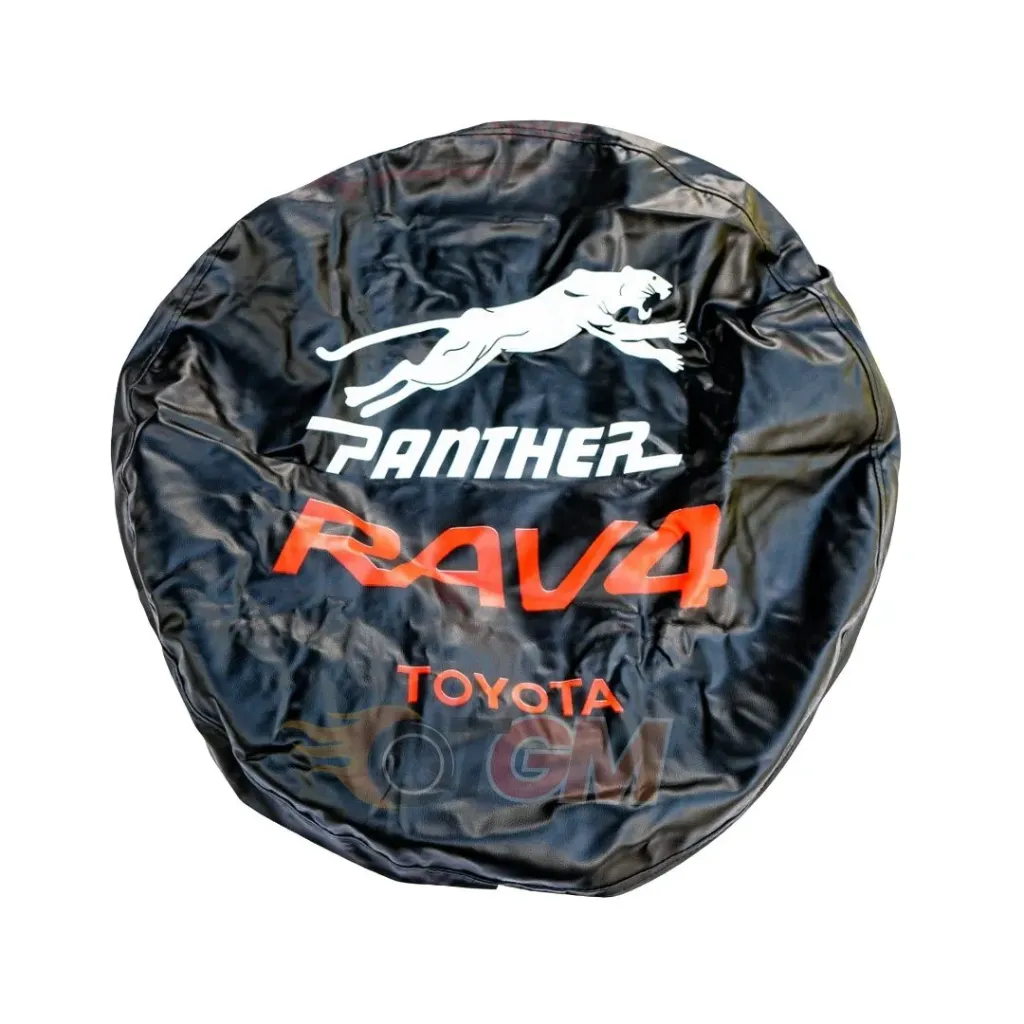 Spare Tyre Covers Leather RAV4 Red