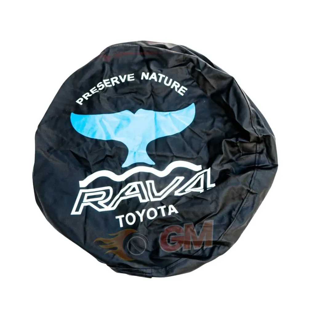 Spare Tyre Cover Leather RAV4 Blue