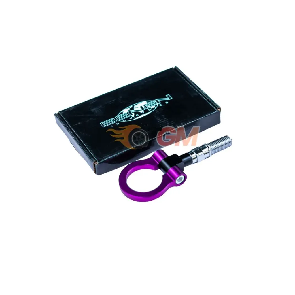 Steel Tow hook Purple
