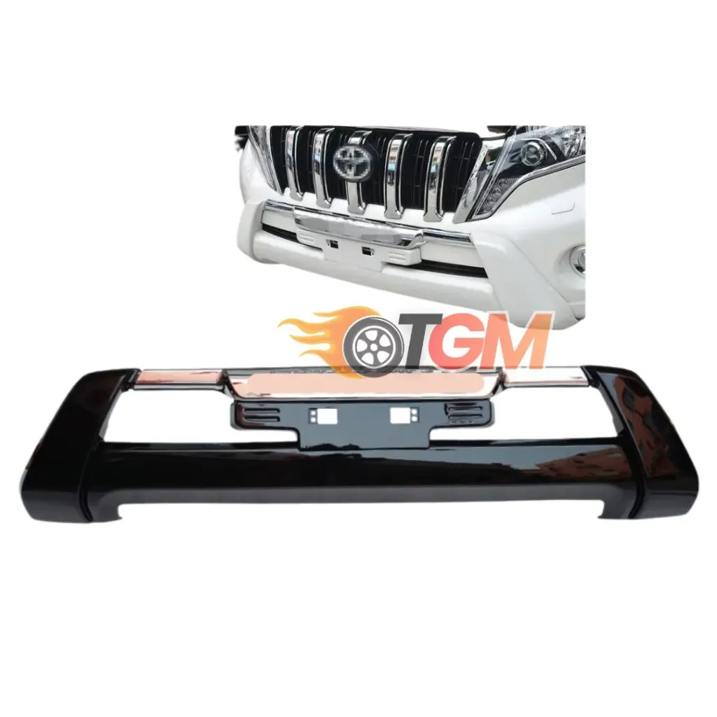 Front Bumper Guard Prado FJ 150 2014-2017 Fibre Black