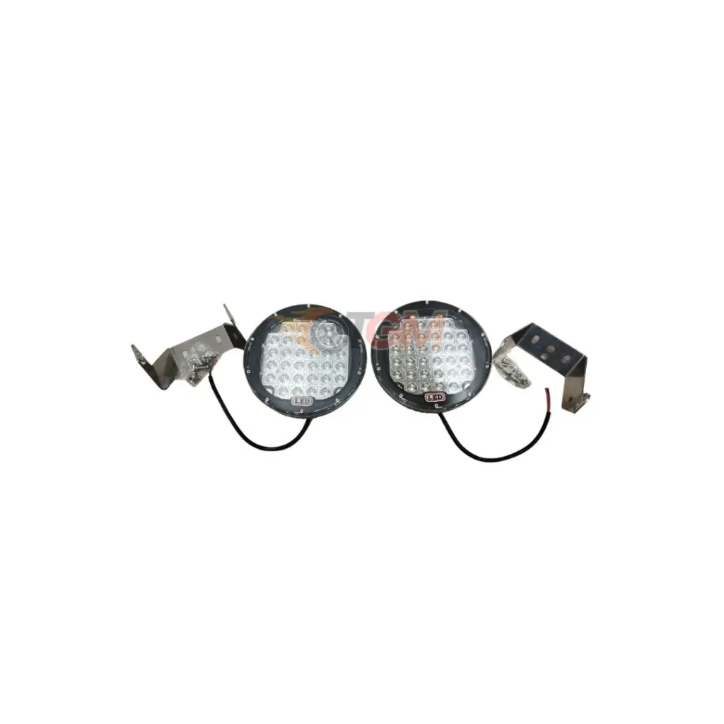 9 Inch LED Flood Lights Black Pair