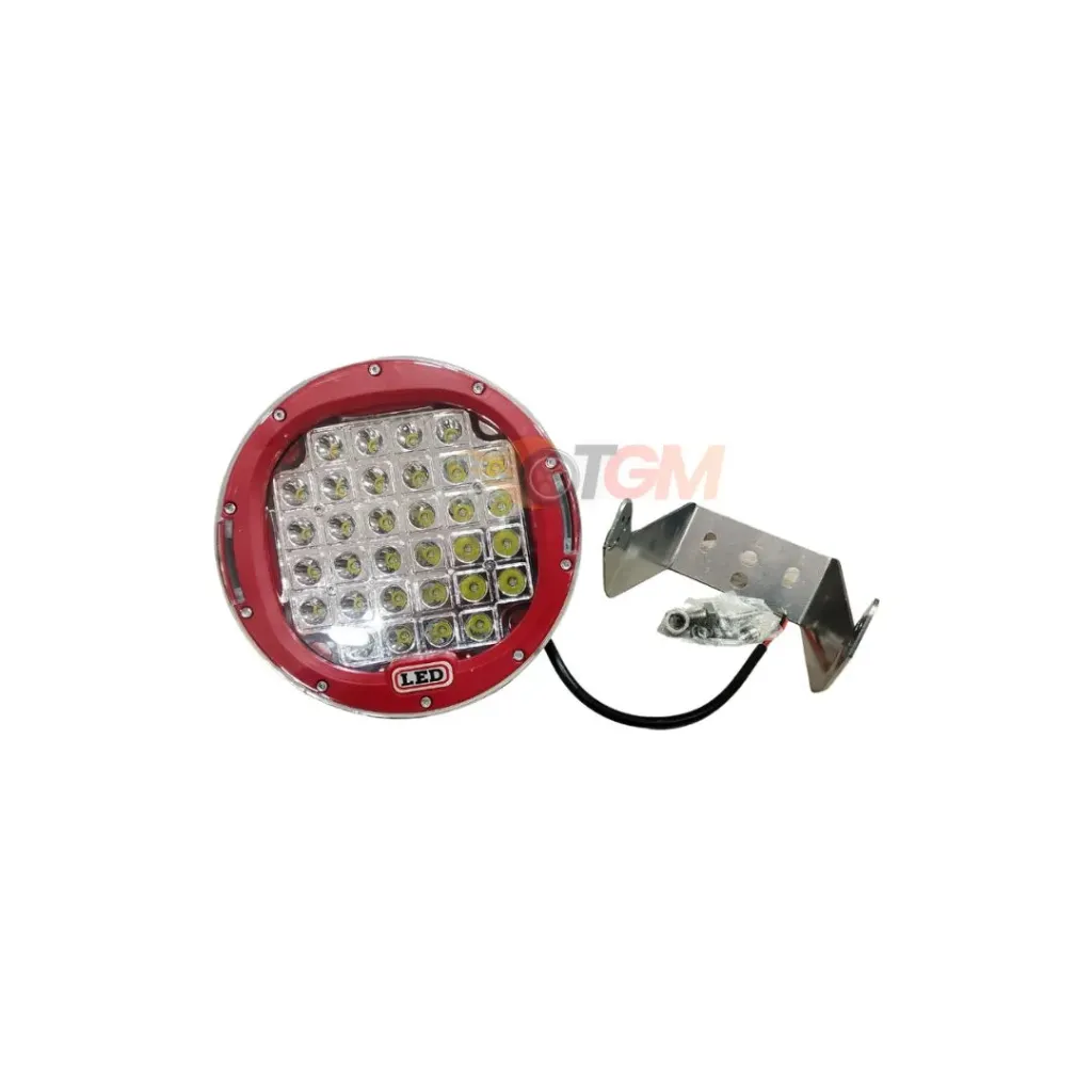 9 Inch LED Flood lights Red Right/ Left
