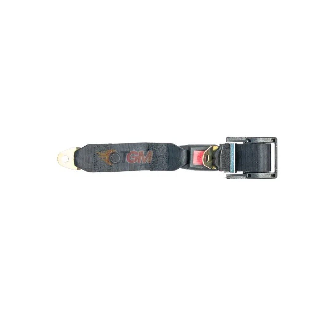 Safety Belt 2 Pin Press Automatic Black