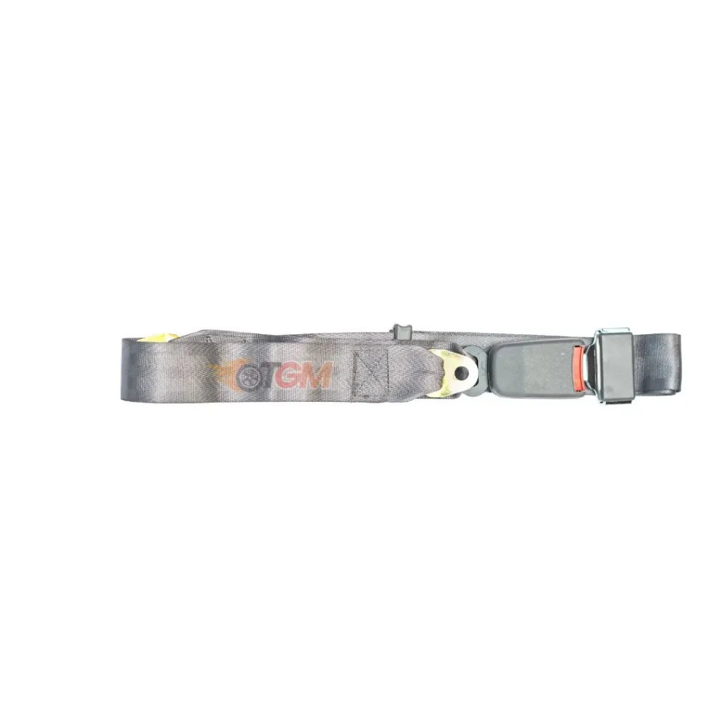 Safety Belt Up Press 2 Pin Grey