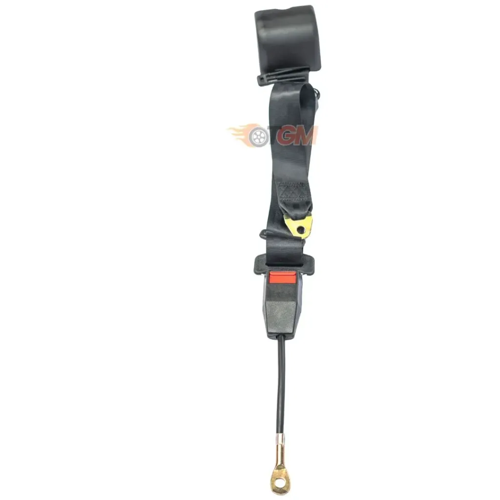 Safety Belt 3 Pin Automatic Black Ordinary