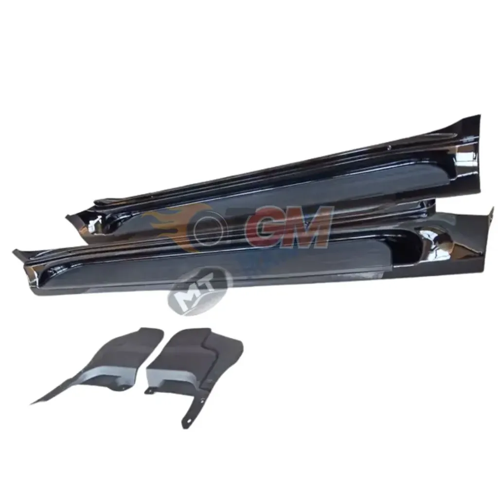 Side Steps OEM For Land Cruiser FJ 200 Black