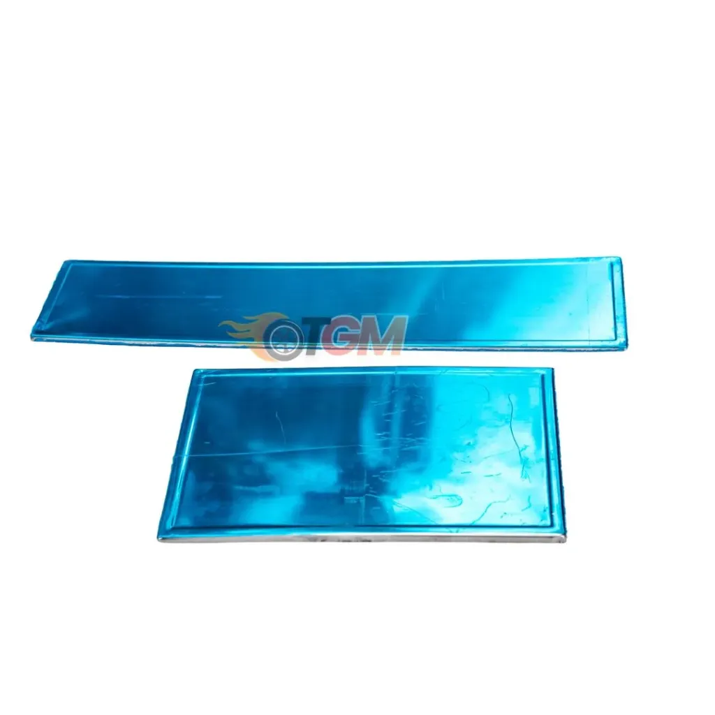 Number Plate Holder Metallic Set
