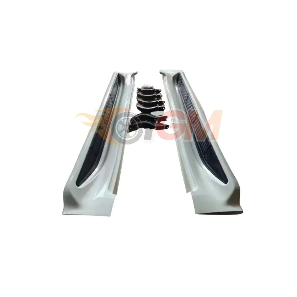Side Steps For Land Cruiser FJ 200 White