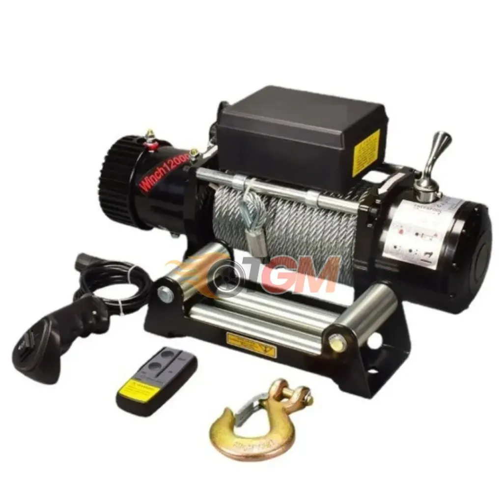 Winch Vehicle Recovery Electric Heavy Duty 12000LBS 12V(6T)