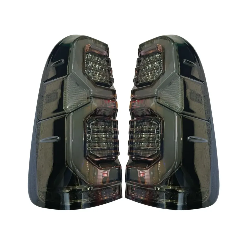 Tail Lamps Toyota Hilux Vigo - Aftermarket LED Type Smoked