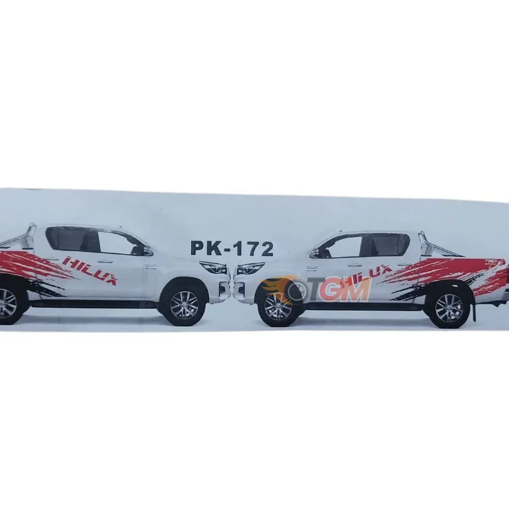 Body Stickers Hilux PK-172 Red