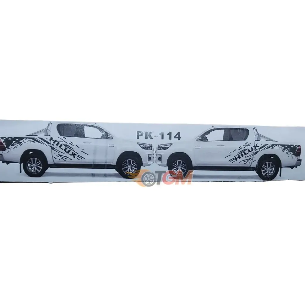 Body Stickers Hilux PK-114 Black