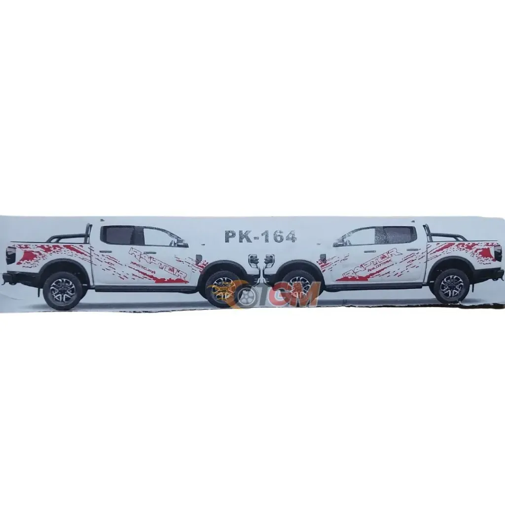 Body Stickers Ford PK-164 Red