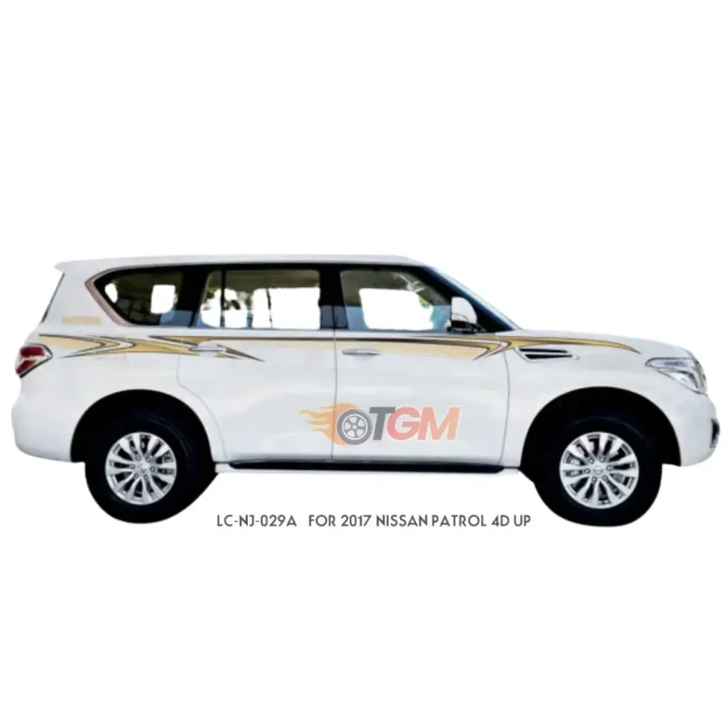 Body Stickers 2017 Nissan Patrol NJ-029A
