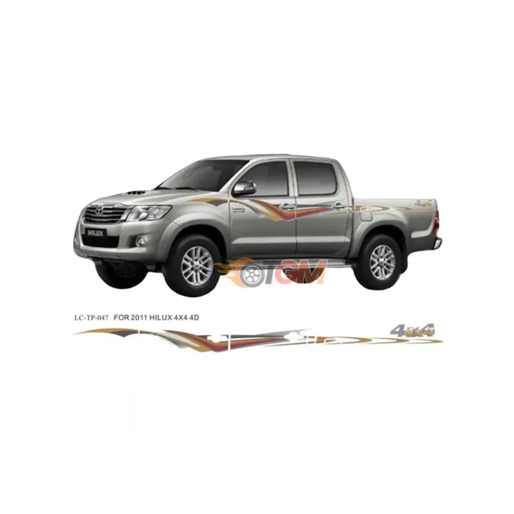 Body Stickers 2011 Hilux TP-047